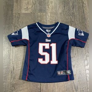 NIKE New England Patriots #51 Jerod Mayo On Field Jersey